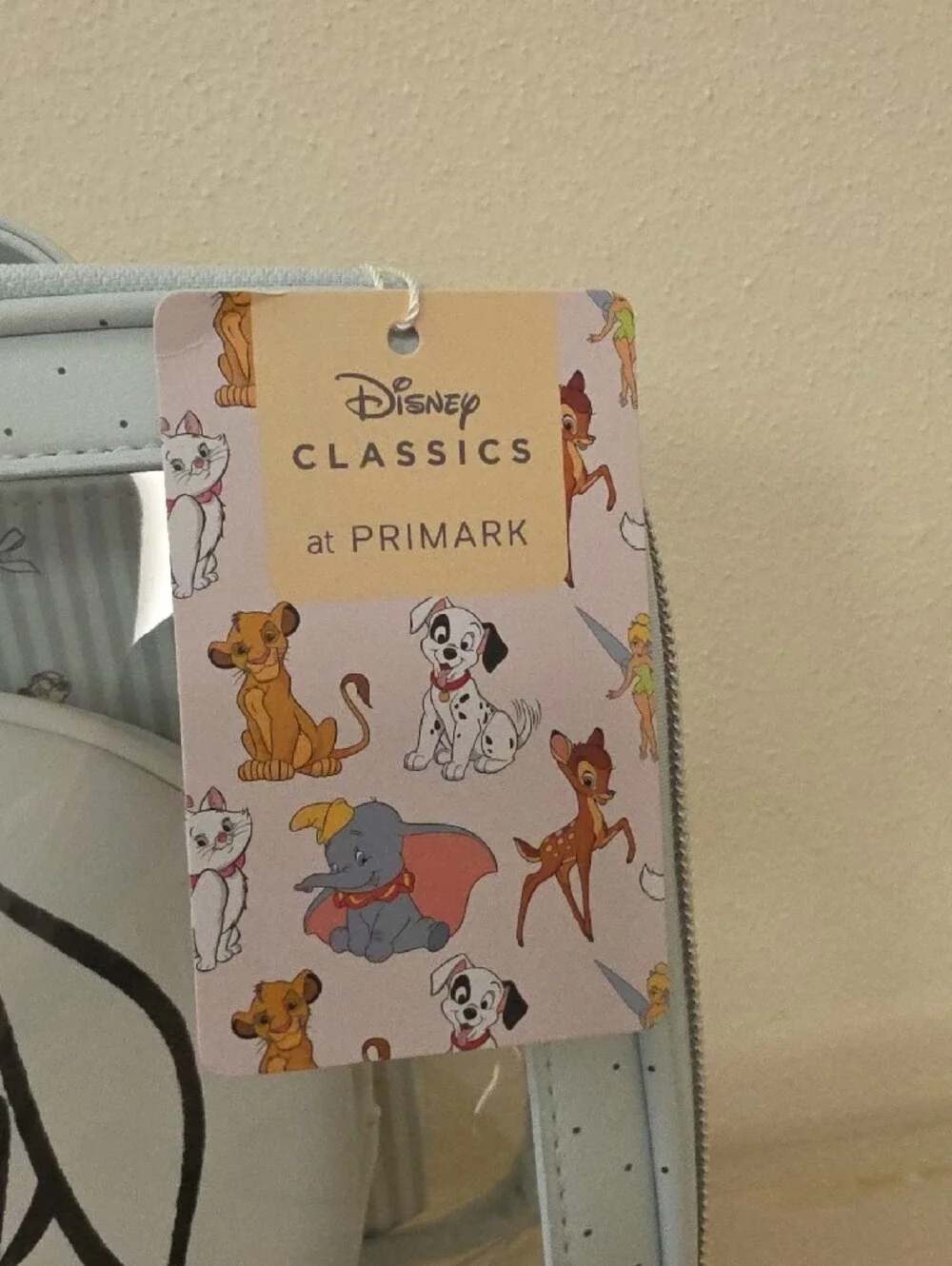 Primark Disney 101 Dalmatians Light Blue Clear Cosmetic Bag Set